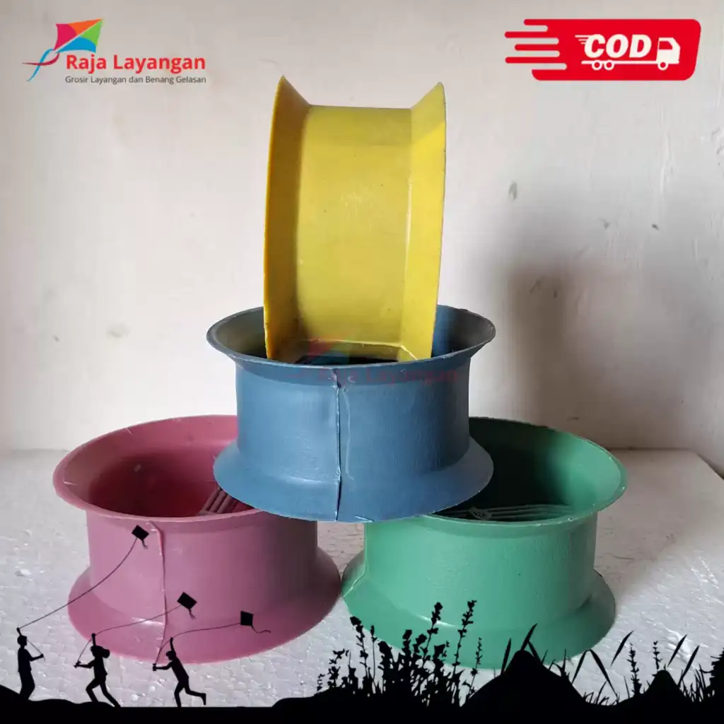 Raja Layangan – Tempat Gulungan Benang Mini Kosongan [Grosir]