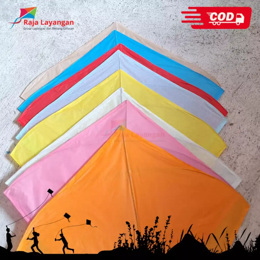 Raja Layangan – Layangan Cimande Polos 1 Pack
