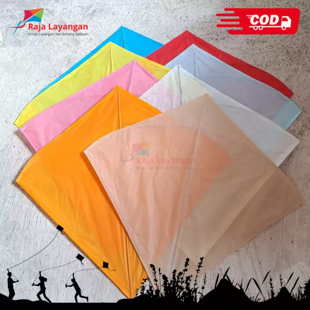 Raja Layangan – Layangan Cimande Polos 1/2 Pack