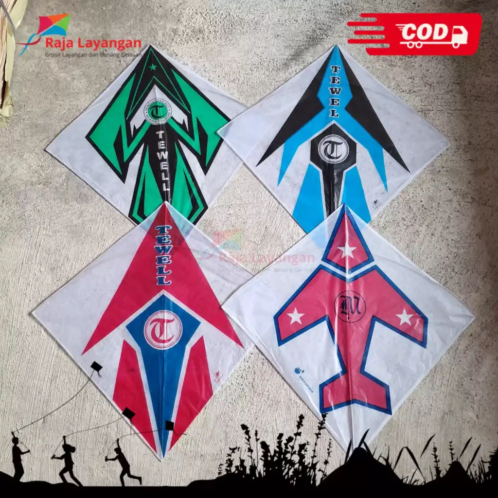 Raja Layangan – Layangan Sukhoi Lilit 1/2 Pack