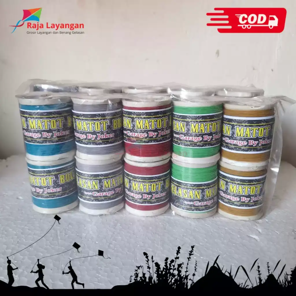 Raja Layangan – Benang Gelasan Gajah Matot [Grosir]