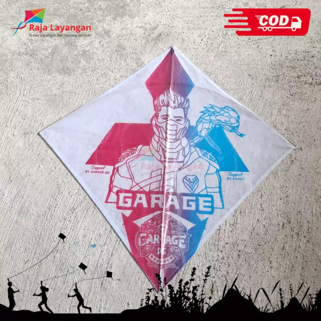 Raja Layangan – Layangan Sukhoi Standar 1/2 Pack